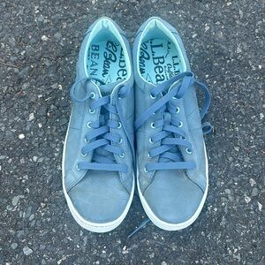 L.L. Bean Suede Tennis Shoes